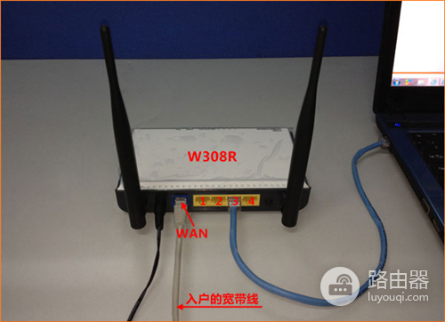 �ڴ� W308R ����·����adsl������������