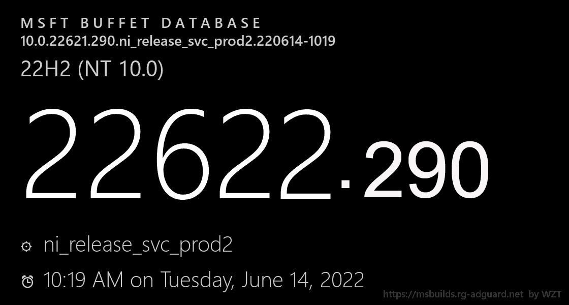 ΢��Win11 22622.290 (ni_release)Beta���԰淢����