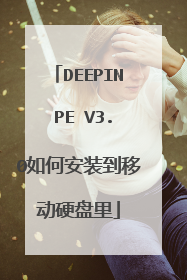 DEEPIN PE V3.0��ΰ�װ���ƶ�Ӳ����