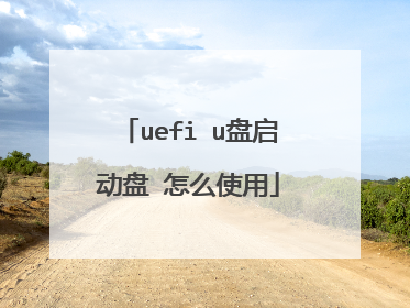 uefi u�������� ��ôʹ��