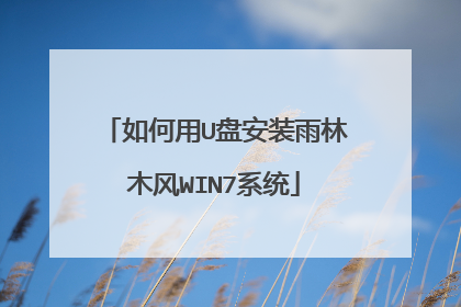 �����U�̰�װ����ľ��WIN7ϵͳ