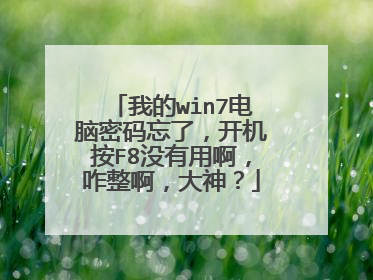 �ҵ�win7�����������ˣ�������F8û���ð���զ����������