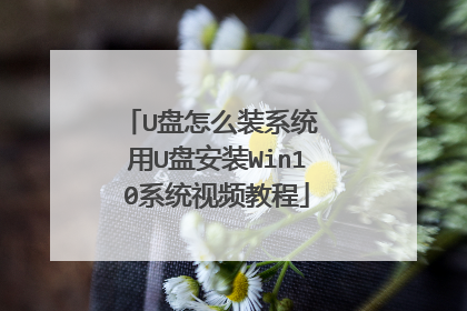 U����ôװϵͳ ��U�̰�װWin10ϵͳ��Ƶ�̳�