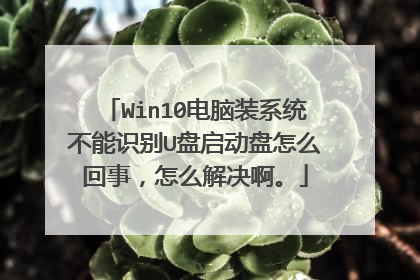 Win10����װϵͳ����ʶ��U����������ô���£���ô�������