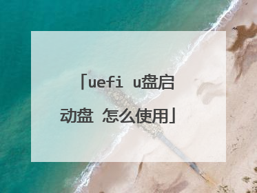 uefi u�������� ��ôʹ��