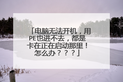 �����޷���������PEҲ����ȥ�����ǿ����������������ô�죿����