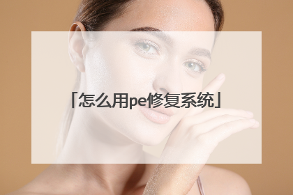 ��ô��pe�޸�ϵͳ