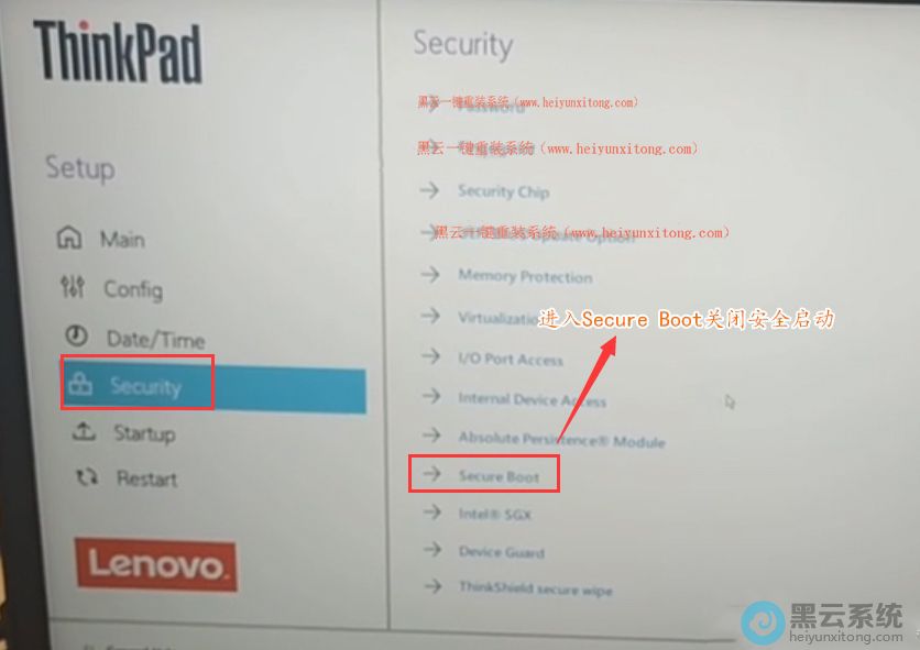 ѡ��secure bootѡ��