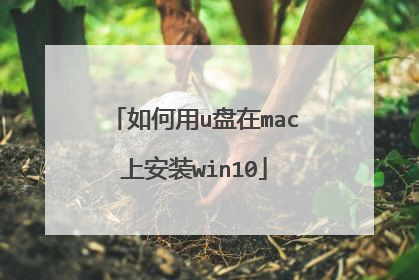 �����u����mac�ϰ�װwin10