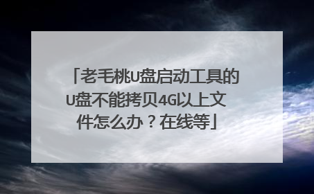 ��ë��U���������ߵ�U�̲��ܿ���4G�����ļ���ô�죿���ߵ�