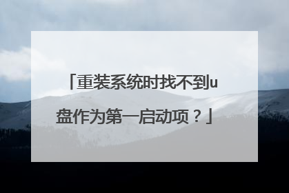 ��װϵͳʱ�Ҳ���u����Ϊ��һ�����