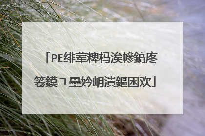 PE系统进去怎么查找桌面文件