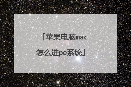 ƻ������mac��ô��peϵͳ