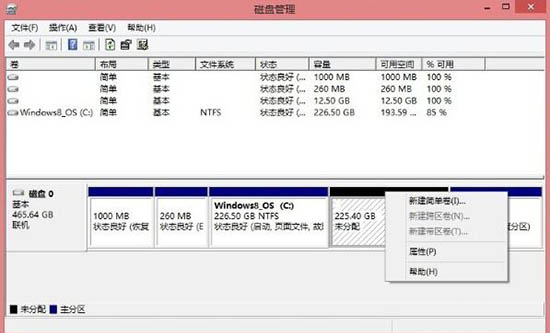Win8系统硬盘怎么分区?