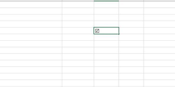 如何在excel表格方框中打钩?