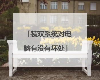 װ˫ϵͳ�Ե�����û�л���