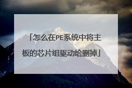 ��ô��PEϵͳ�н������оƬ��������ɾ��