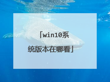 win10ϵͳ�汾���Ŀ�