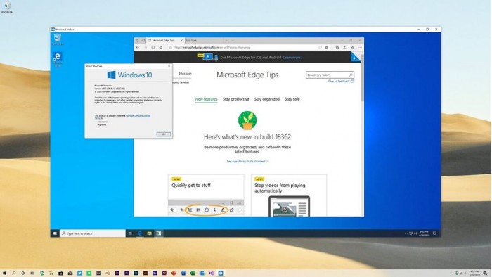 Win10系统中启用Windows Sandbox功能的方法