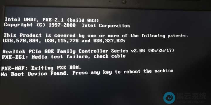 ����NO Boot Device Found����