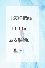 ������Kali Linux��װ��U����