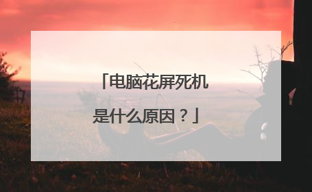 电脑花屏死机是什么原因?
