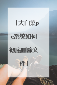 ��ײ�peϵͳ��γ���ɾ���ļ�