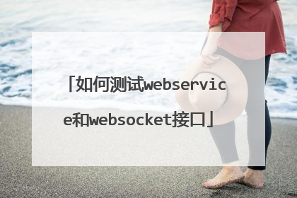 ��β���webservice��websocket�ӿ�