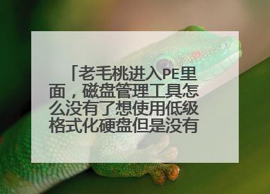 ��ë�ҽ���PE���棬���̹���������ôû������ʹ�õͼ���ʽ��Ӳ�̵���û�����������