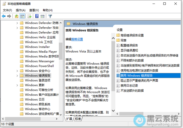 ˫���򿪽���Windows���󱨸�