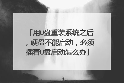 ��U����װϵͳ֮��Ӳ�̲����������������U��������ô��