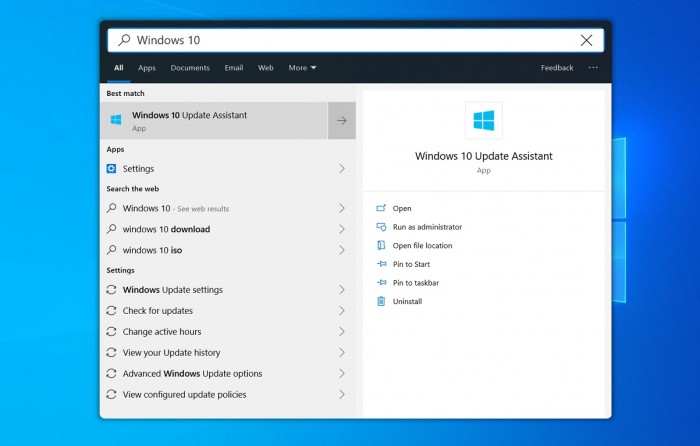 启用Win10 1903系统的沉浸式搜索栏的方法