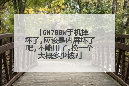 GN700W�ֻ�ˤ����,Ӧ�����������˰�,��������,��һ����Ŷ���Ǯ?