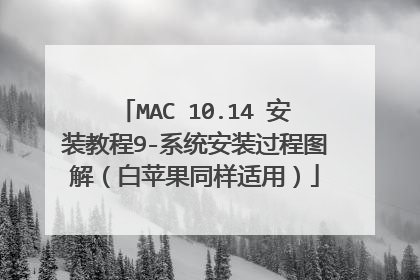 MAC 10.14 ��װ�̳�9-ϵͳ��װ����ͼ�⣨��ƻ��ͬ�����ã�