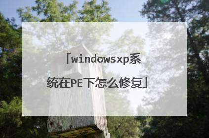 windowsxpϵͳ��PE����ô�޸�
