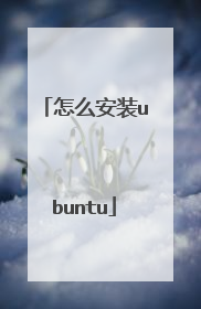 ��ô��װubuntu