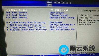 Boot Device Priority