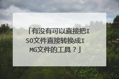 ��û�п���ֱ�Ӱ�ISO�ļ�ֱ��ת����IMG�ļ��Ĺ��ߣ�