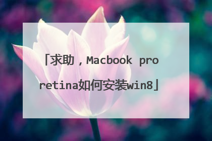 ������Macbook pro retina��ΰ�װwin8