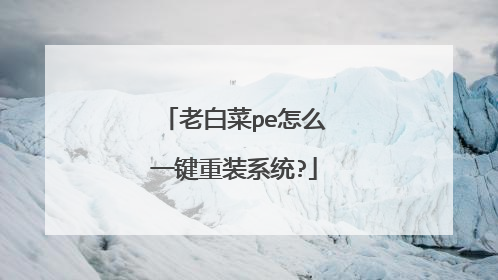 �ϰײ�pe��ôһ����װϵͳ?