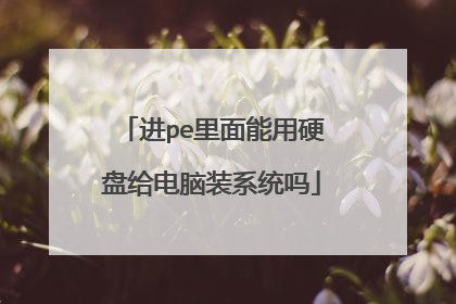 ��pe��������Ӳ�̸�����װϵͳ��