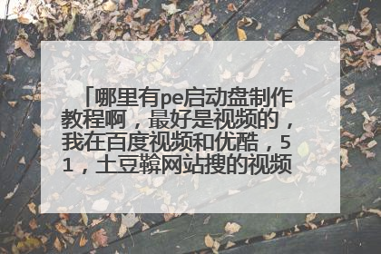 ������pe�����������̳̰����������Ƶ�ģ����ڰٶ���Ƶ���ſᣬ51�������E��վ�ѵ���Ƶ�򲻿�����û����